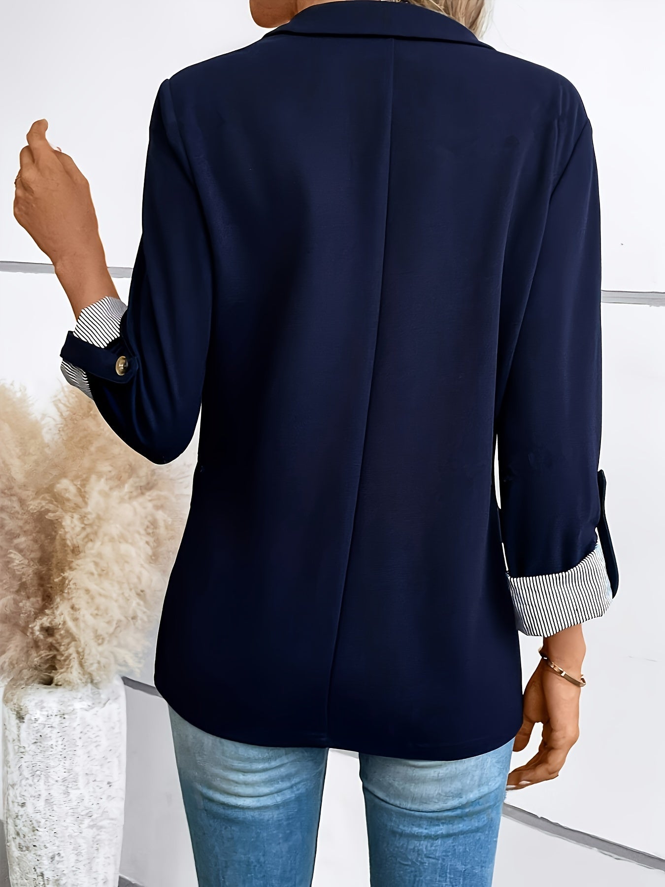 Women's Elegant Long Sleeve Blazer